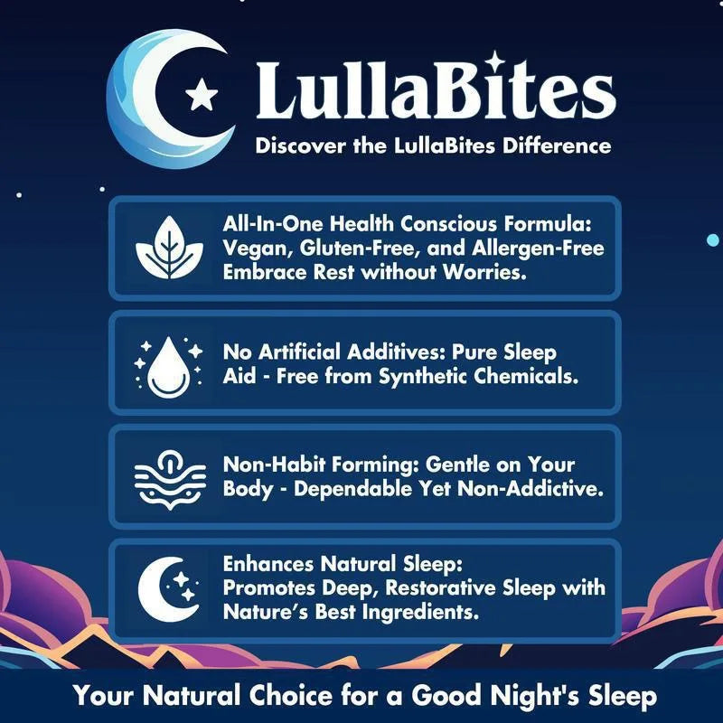 Lulla Bites – Gomitas Naturales para Dormir