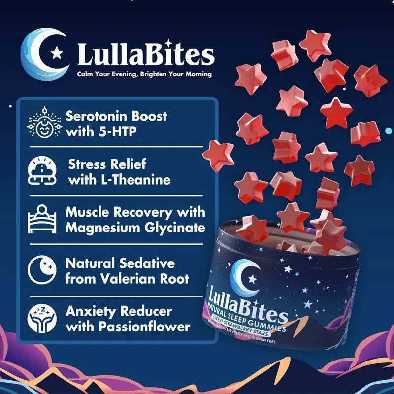 Lulla Bites – Gomitas Naturales para Dormir