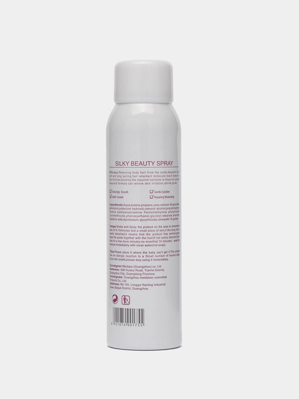 Espuma en aerosol para eliminar el vello